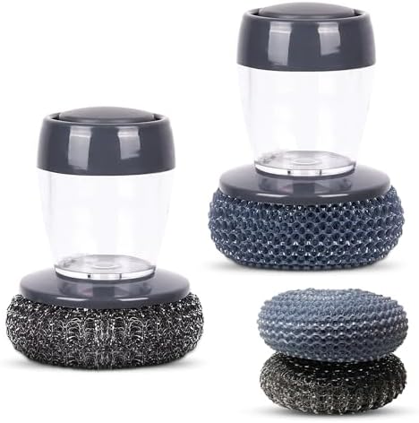 Soap Dispenser Palm Brush...