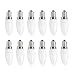 10Pcs E12 Lampadine, Mini E12 LED Lampadine a candelabro 1.5W AC 230V Adatto per l'illuminazione dell'hotel dell'armadio per auto di casa