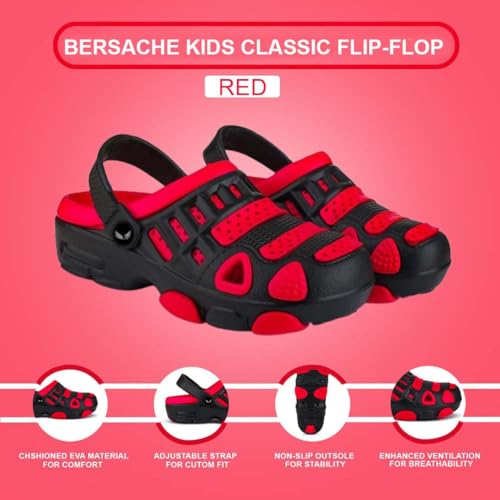 Image of BERSACHE Soft Classic Casual with Regular wear with Soft Technology Flipflop for Boy's Girl's