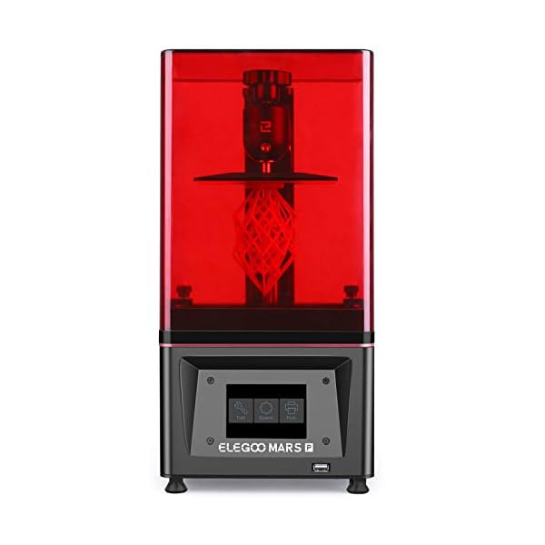 ELEGOO Mars Pro MSLA 3D Printer UV Photocuring LCD 3D Printer met Matrix UV LED Lichtbron, Geïntegreerde Actieve Kool…