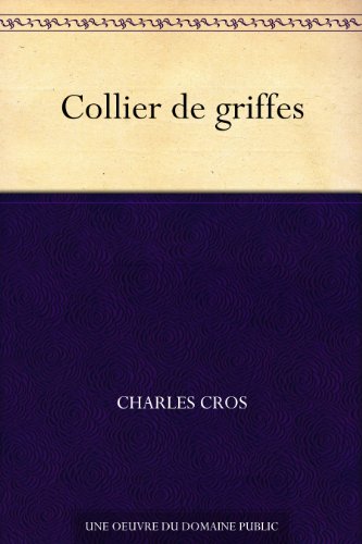 Collier de griffes (French Edition)