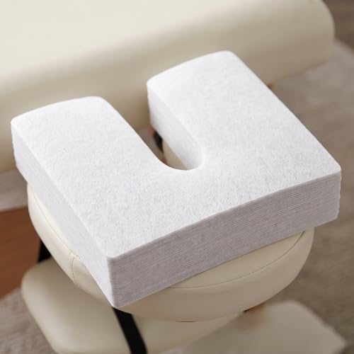 Fundas desechables para reposacabezas de masaje y camilla en tejido PP blanco 7