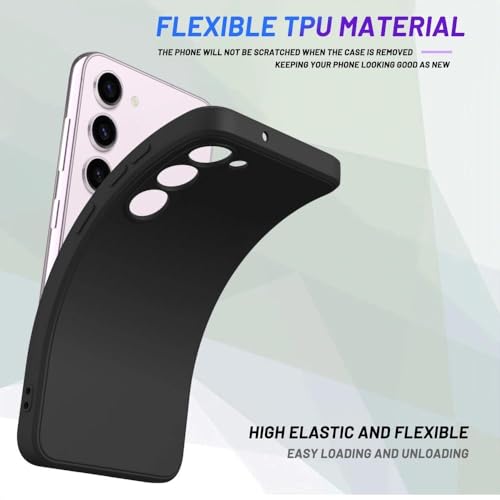 Image of for Samsung Galaxy S26 Plus Case Black, Scratch Resistant with Soft Touch, Slim Thin Phone Cover for Galaxy S26 Plus
