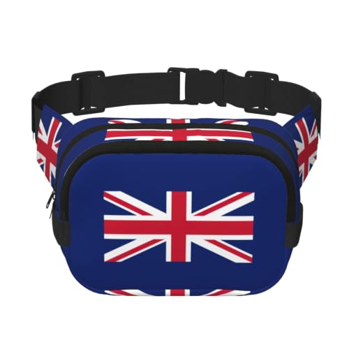 Sac banane drapeau britannique idéal pour le camping et le sport