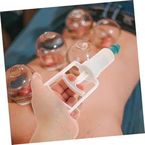 Ipetboom 2pcs Manual Cupping Therapy Tools Hand Pump Vacuum Cupping Device for Body Treatment miniatura 6