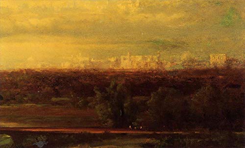 Paysage visionnaire George Inness pour sublimer votre décoration murale