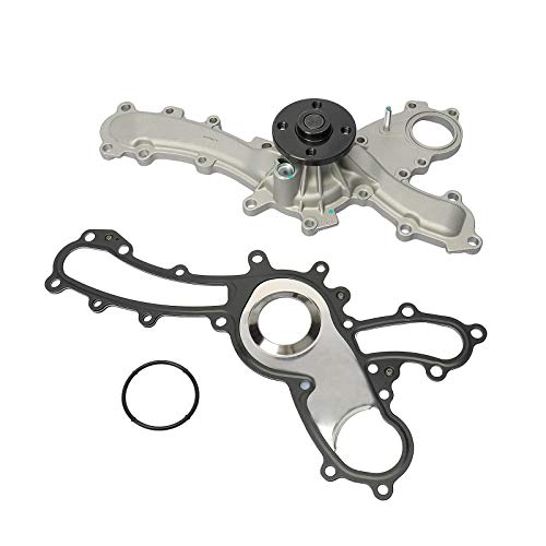 BRTEC Professional Water Pump Kit with Gasket Fits 2006-2018 for Toyota Camry/Avalon/Highlander/RAV4/Sienna/Venza V6 3.5L, for Lexus ES350/RX350/RX450H Water Pump Kit with Gasket