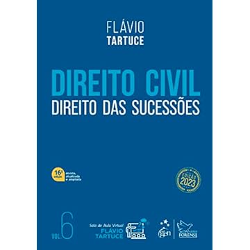 Capa do livro Direito Civil - Direito Civil Direito das Sucessões - Vol. 6