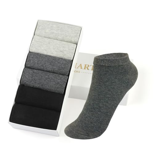 Image of MAGIARTE Womens Cotton Ankle Socks Low Cut Athletic Casual Mutil Color No Show Running Socks for Women