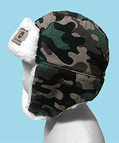 John Deere Toddler Boys' Trapper Hat, Green, One Size2