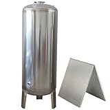 GTANND 100/160/200/250/300 L Capacity Stainless Steel Water Well Pressure Tank, Vertical Stainless Steel Water Pressure Tanks/Pressure Tank Container,200L