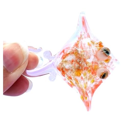Sansukjai Hand Blown Glass Manta Ray Cover