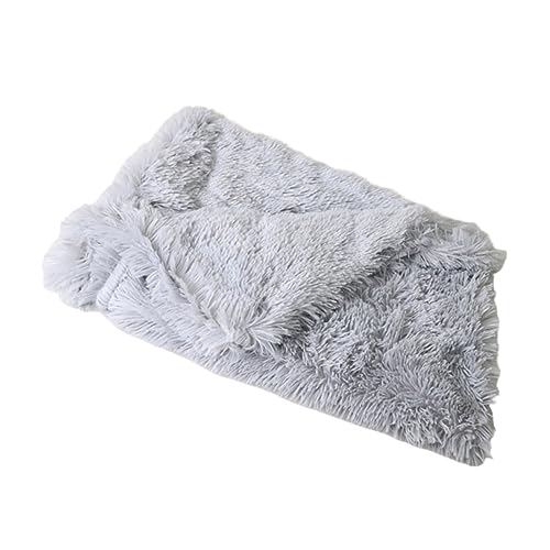Coussin pour chat et chien iplusmile avec double couche en peluche douce lavable en machine - 2