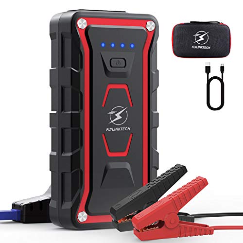ジャンプスターター 12Vエンジンスターター ガソリン車　ディーゼル車 Amazon | Flylinktech ジャンプスターター 12V車用エンジン