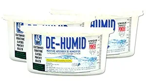 CERO DE-HUMID de Humidifier Moisture Humidity Dampness Absorber (45 Days) 3 Pc COMBO