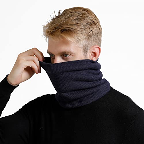 Image of Winter Scarf Neck Warmer Gaiter Face for Men Women Warm Fleece Ski