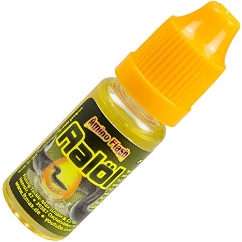 Foto von FTM Aalöl 10ml - Lockmittel zum Aalangeln, Lockstoffe für Aalköder, Fischlockstoff für Aale