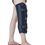 Adjustable tri panel Knee Brace for knee pain Comfortable and Breathable Design for Men and Women - Ideal for Knee Pain Relief and Recovery 18 Inch Knee Immobilizer with Plus Size Support