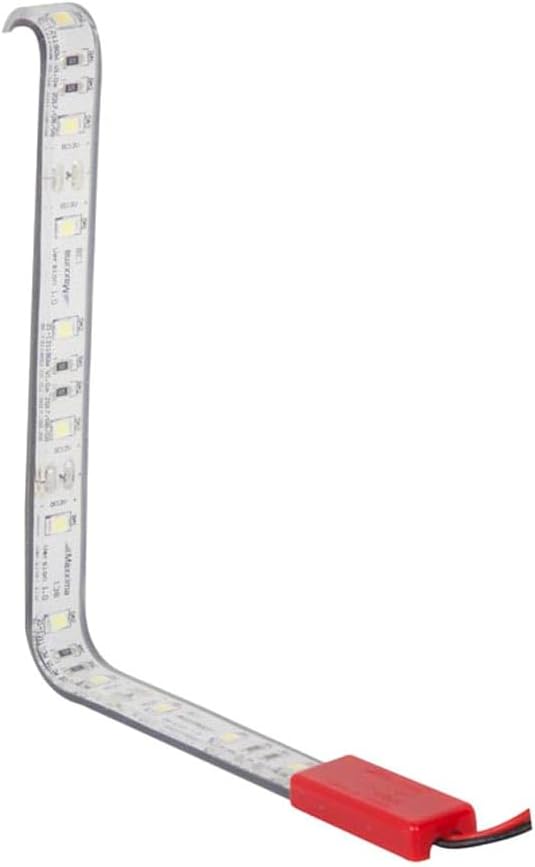 Maxxima 18" Super Soft LED Flexible Silicone Strip Lighting for Trucks and Heavy Duty, Cool White