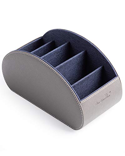 SANQIANWAN Fernbedienungshalter für Aufbewahrungsbox aus PU-Leder,...