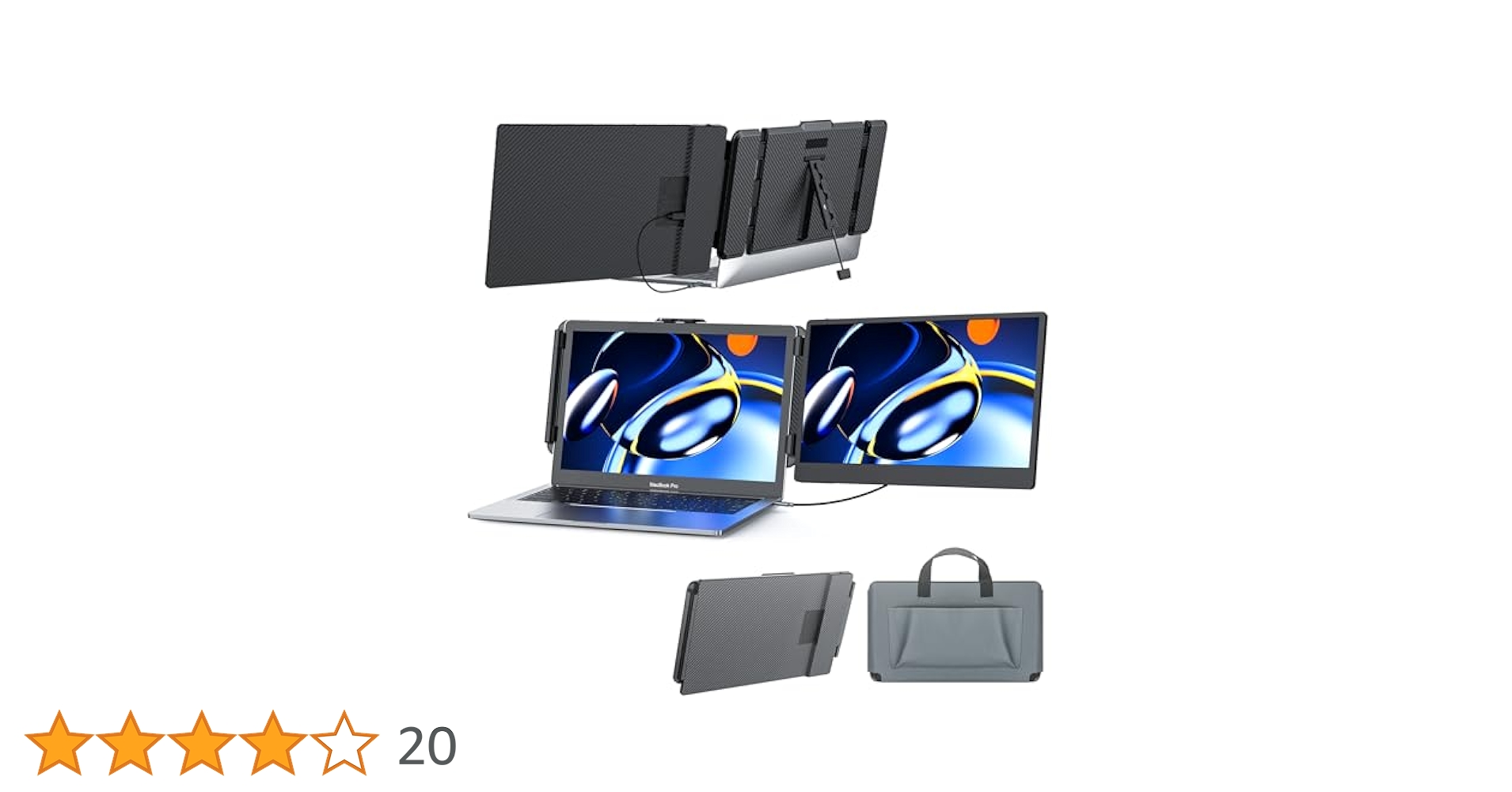 新品Kwumsy S1 ポータブルディスプレイ14'' 1080P FHD Kwumsy S1 14