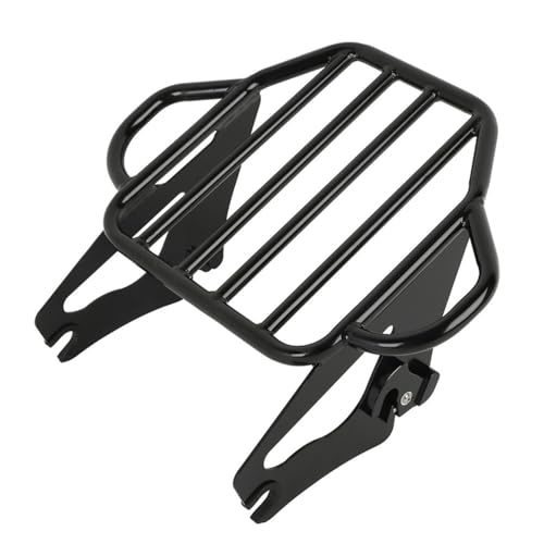 Porte arrière bagages moto double niveau en acier Premium pour Touring 2009-2025