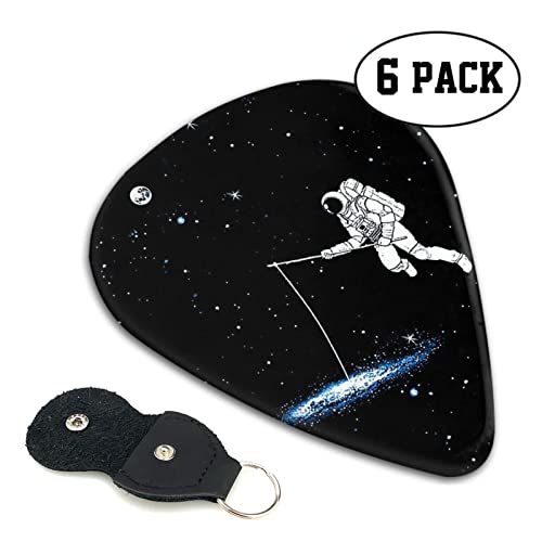 ASDTEHCY Lot de 6 médiators en celluloïd pour guitare astronaute Galaxy Trippy – Jauges fines, moyennes et lourdes pour… - Les Beatles, Paul McCartney, John Lennon, RIngo Starr, George Harrison ASDTEHCY Lot de 6 médiators en celluloïd pour guitare astronaute Galaxy Trippy - Jauges fines, moyennes et lourdes pour… – Image 5