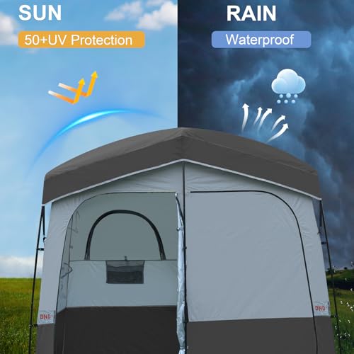 Image of Shower Tent, Outdoor Camping Privacy Shelter-Dressing Changing Room-Portable Toilet Tent for Hiking Sun Shelter Picnic Fishing