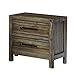 Garland Light Oak Wood Nightstand by Furniture of America