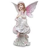  Les Alpes Dream Fairy seduti su Scatola donda, 9,5cm, 2 Pezzi