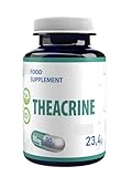 Hepatica Theacrin 100mg | 90 Vegane Kapseln | Hochdosierter natürlicher Energie- & Fokus-Booster aus Tee | Laborgeprüft | 3-Monatsvorrat | GMP-zertifiziertes Nahrungsergänzungsmittel
