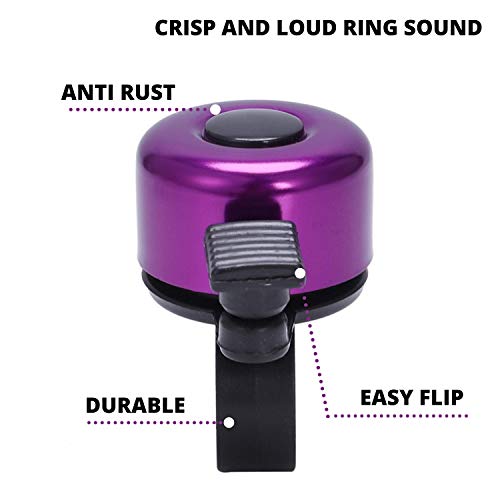 Campanello per Bicicletta Suono Chiaro Forte e