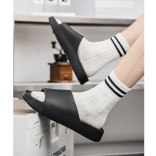 Shower slipper Men's Sports Slippers For Outdoor Wear Summer Non-slip Thick-soled Flip Flops ls3