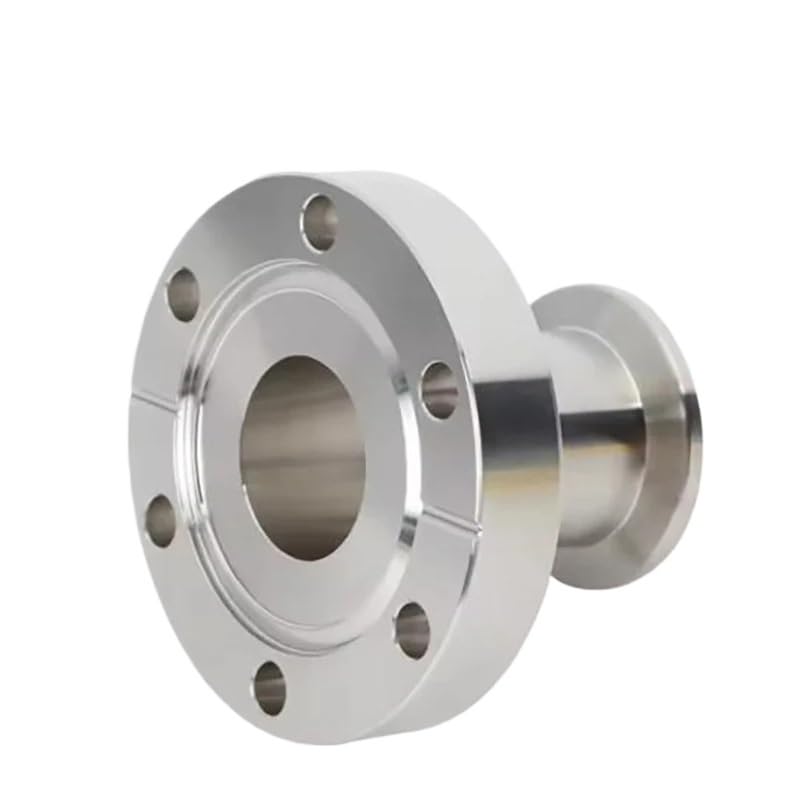 Brida reductora de acero inoxidable 304 serie CF a adaptador de conversión de tubería industrial serie KF(CF25 to KF25)