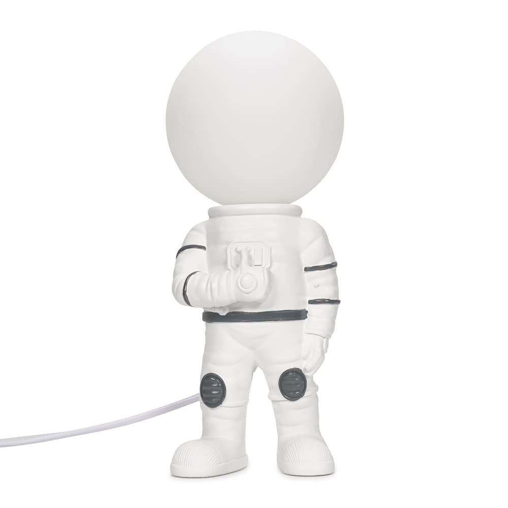 Valuelights Tom Childrens White Table Lamp