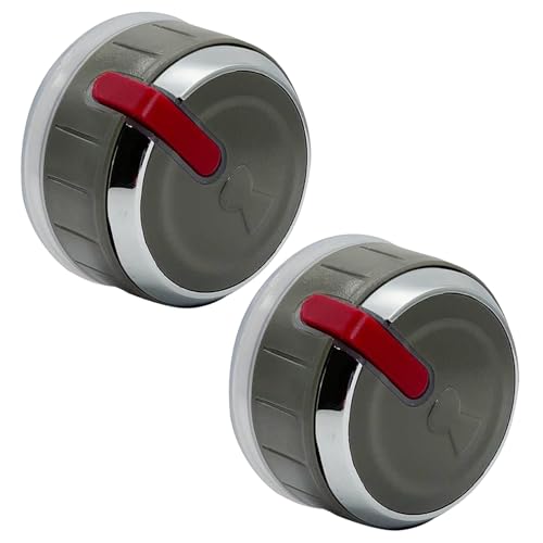 Replacement Control Knobs Compatible with Weber Genesis II 66754 2-Pack Grill Knobs for GS4 Grilling System Durable Easy-to-Install Generic Weber Grill Parts