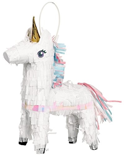 Amscan 242126 Mini Piñata Magical Unicorn, multicolor , color modelo surtido