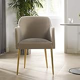 Jennifer Taylor Home Lily Mid-Century Modern Accent Desk Chair, Mink