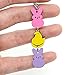Todu Easter Earrings Personalized Cute Bunny Chick Three-section Hanging Wooden Earrings For Women Easter Holiday Party Jewelry Gift