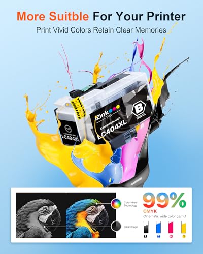 Image of LC404 MFC-J1205W LC404XL Ink Cartridges for Brother LC 404 High Yields