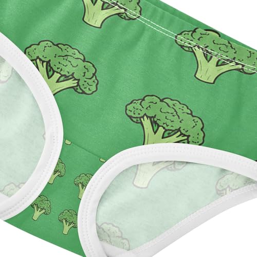 Broccoli Vegetables Green Toddler Girls's Underwear 2T 202c11644