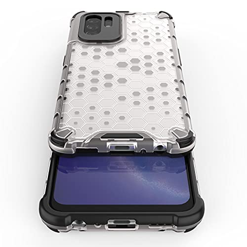Image of Glasgow Back Case Cover Compatible with Oppo A94 5G (Stylish Design) -Transparent