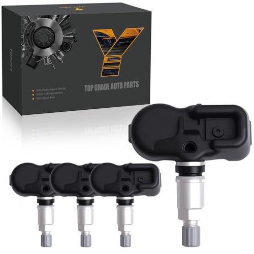 YIHOVY Pre-Programmed TPMS Sensor Tire Pressure Monitoring Sensor 4260706030 fit for Toyota Avalon Camry Corolla Grand Highlander Land Cruiser Sequoia Tacoma Tundra, fit for Lexus Subaru - 315MHz (4)