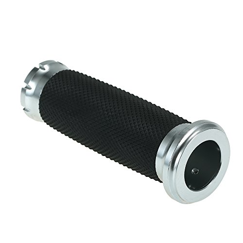 Anself Motocicleta Handle Bar Lidar Com Apertos Preto/Cromo 1