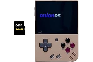 MIYOO Mini Plus Onion OS 64GB Retro Portable Handheld Game Console