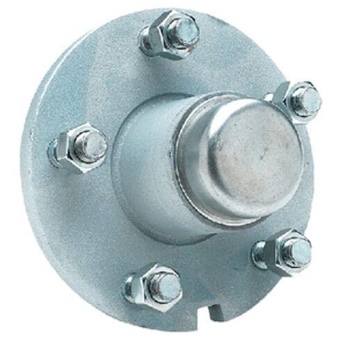 53041 5 Galvanized Boat Trailer Hub Kit with 1 Inch Bearings 53041