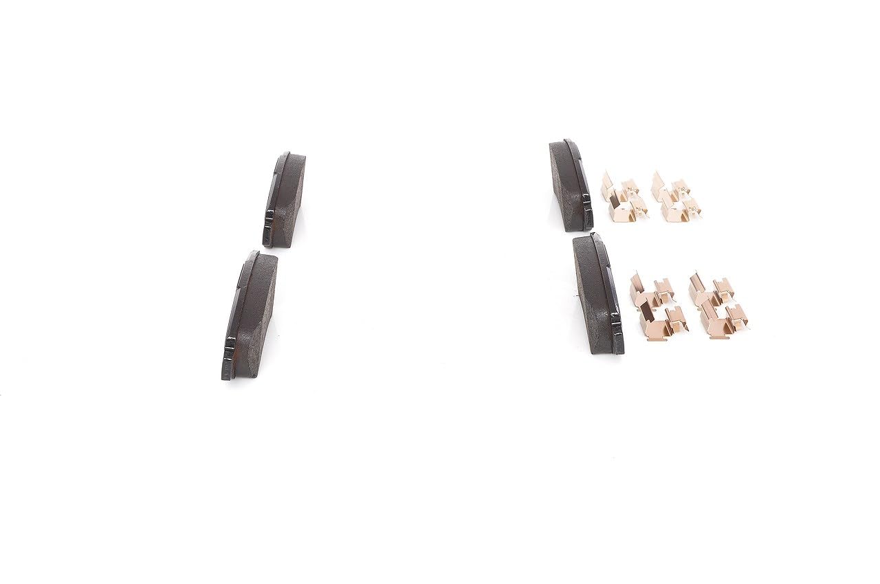 Bosch BP1020 - Pastillas de Freno para Coche Eje Trasero - 1 Juego de 4 Pastillas | Compatible con: CITROËN JUMPER II Bus, JUMPER II Kasten, JUMPER II plataforma/chasis, Fiat Ducato Bus, DUCATO Kasten
