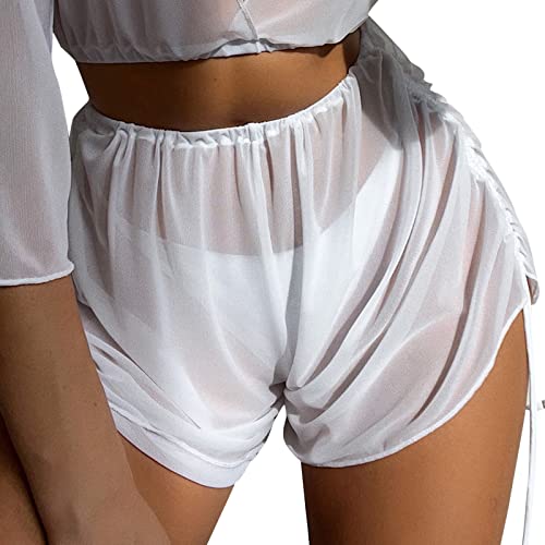 Laonajkd Pantalones Cortos de Mujer Verano Bañadores Mujer Reductores Barriga Control de Abdomen Pantalones Cortos de Natación Pantalón Interior Transpirable para Playa, Surf, Tiempo Libre