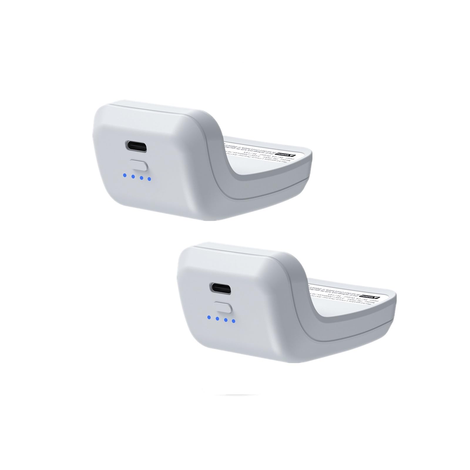 Batteria Esterna A Ricarica Rapida, Accessorio Da Gioco For Gamepad Wireless(2pcs)