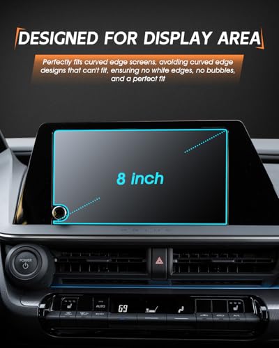 Protection écran Prius 2023-2025 : stop aux reflets sur le tactile 8"